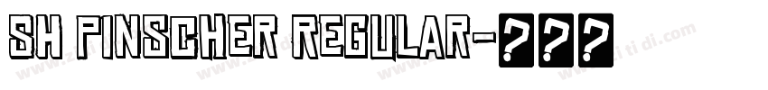 SH Pinscher Regular字体转换